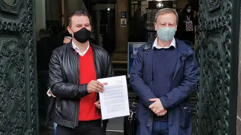 O Psoe levará unha iniciativa para desaprobar as faltas de respecto institucional do goberno de Baltar Nacho Gómez e Rafa Villarino