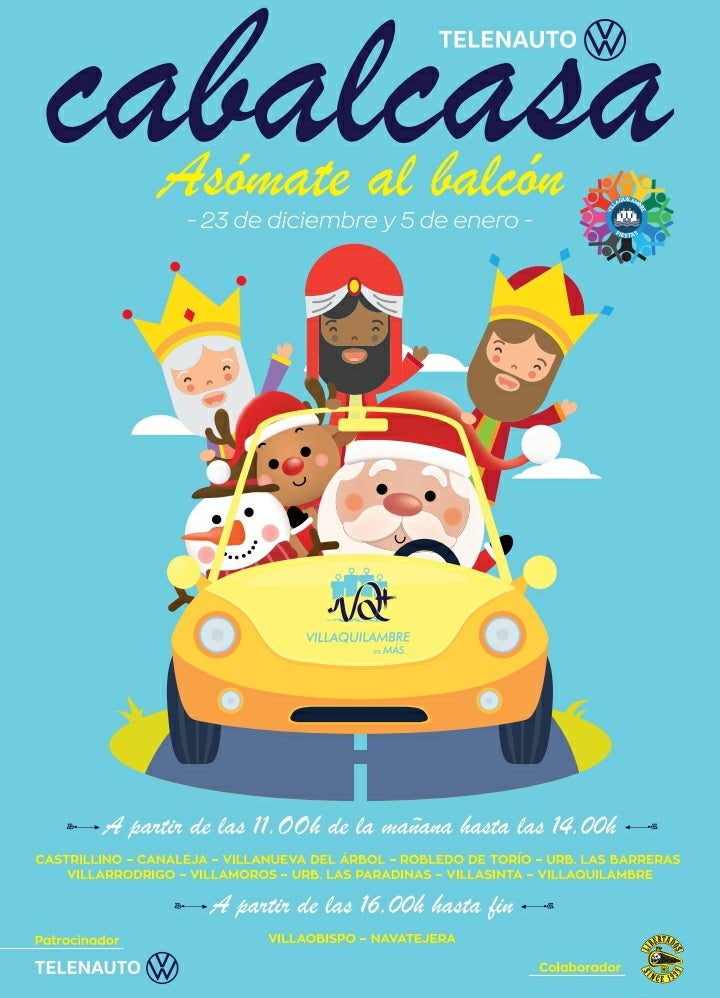 El Ayuntamiento de Villaquilambre propone una original forma para que los niños del municipio puedan ver a los Reyes Magos y a Papá Noel sin salir de casa. El Ayuntamiento de Villaquilambre propone una original forma para que los niños del municipio puedan ver a los Reyes Magos y a Papá Noel sin salir de casa.