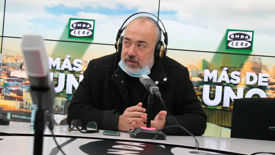 Álex de la Iglesia en los estudios de Onda Cero Álex de la Iglesia en los estudios de Onda Cero