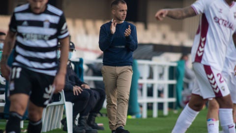 Borja Jiménez, entrenador del FC Cartagena