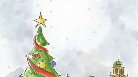 El alcalde de Orihuela, Emilio Bascuñana, junto a los concejales del Equipo de Gobierno, ha presentado este jueves la campaña de Navidad 2020 Orihuela