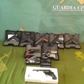 La Guardia Civil interviene más de 100 armas en Miguelturra