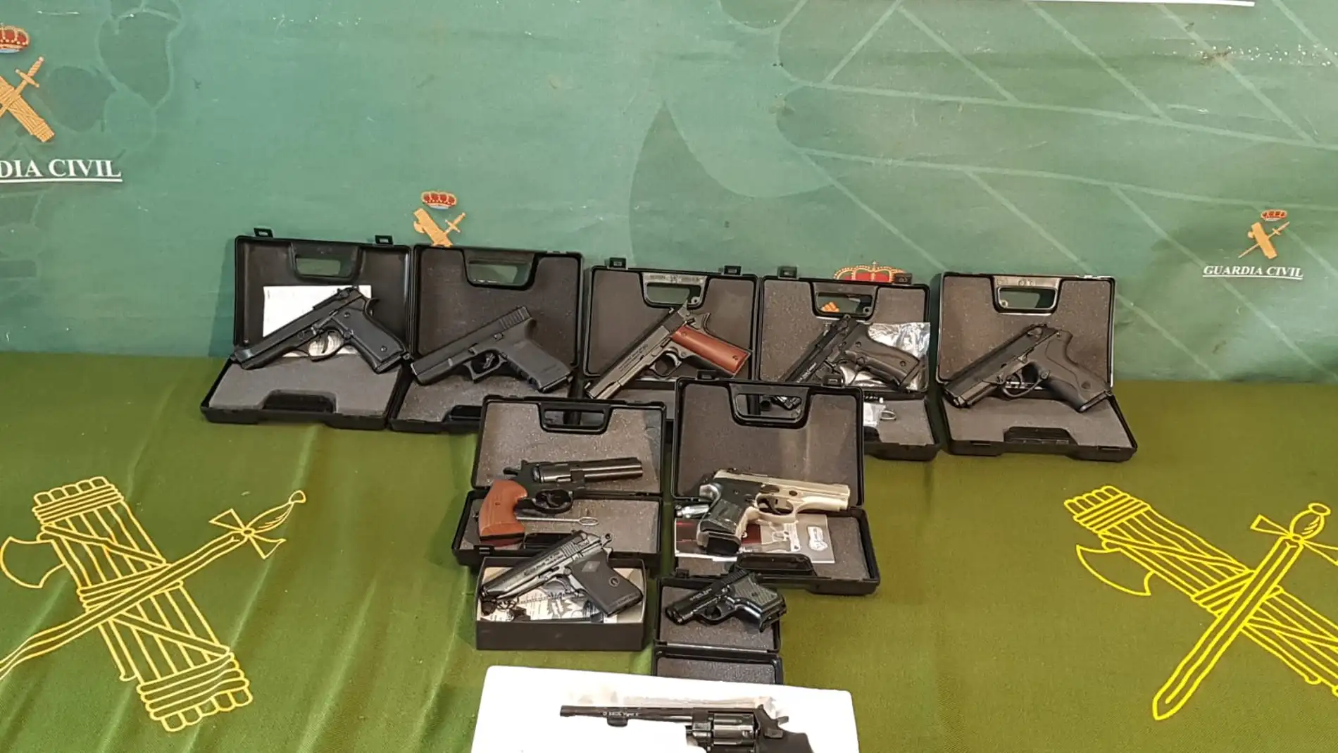 La Guardia Civil interviene más de 100 armas en Miguelturra