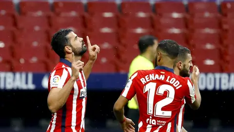 Diego Costa celebra un gol Diego Costa celebra un gol