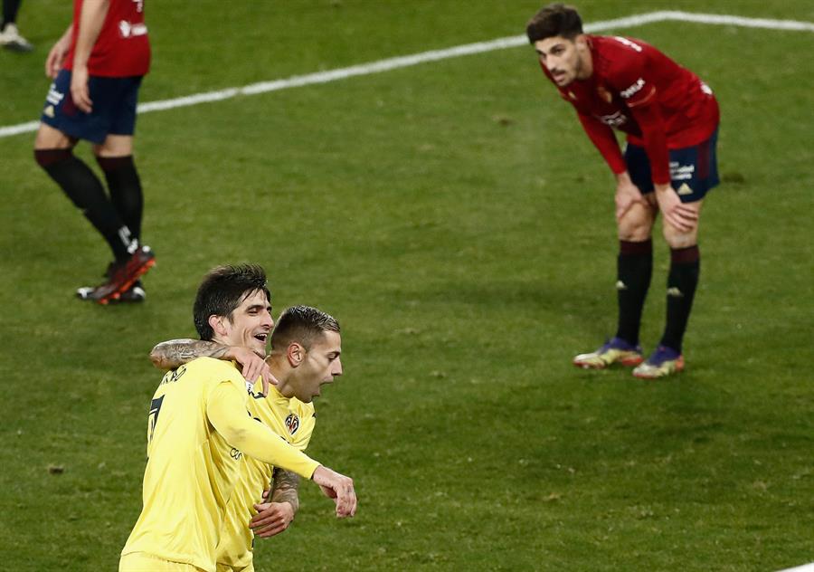 Un gran Gerard Moreno agrava la crisis de Osasuna Un gran Gerard Moreno agrava la crisis de Osasuna