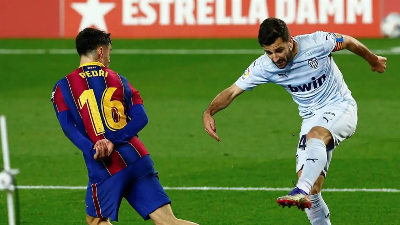 El lateral José Luis Gayá. El lateral José Luis Gayá.