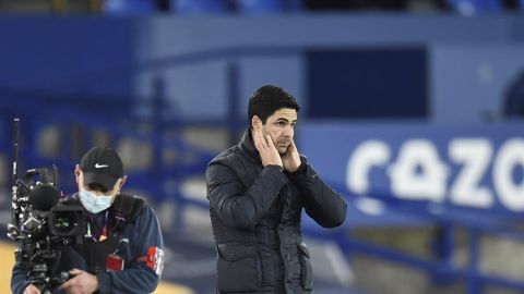 El entrenador del Arsenal, Mikel Arteta. 