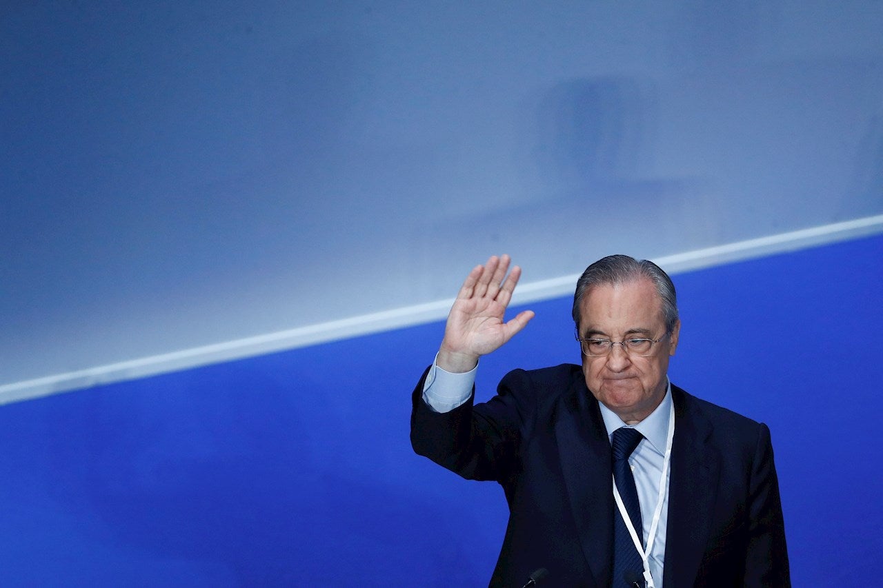 Florentino Pérez avisa: "La reforma del fútbol no puede esperar" Florentino Pérez avisa: "La reforma del fútbol no puede esperar"