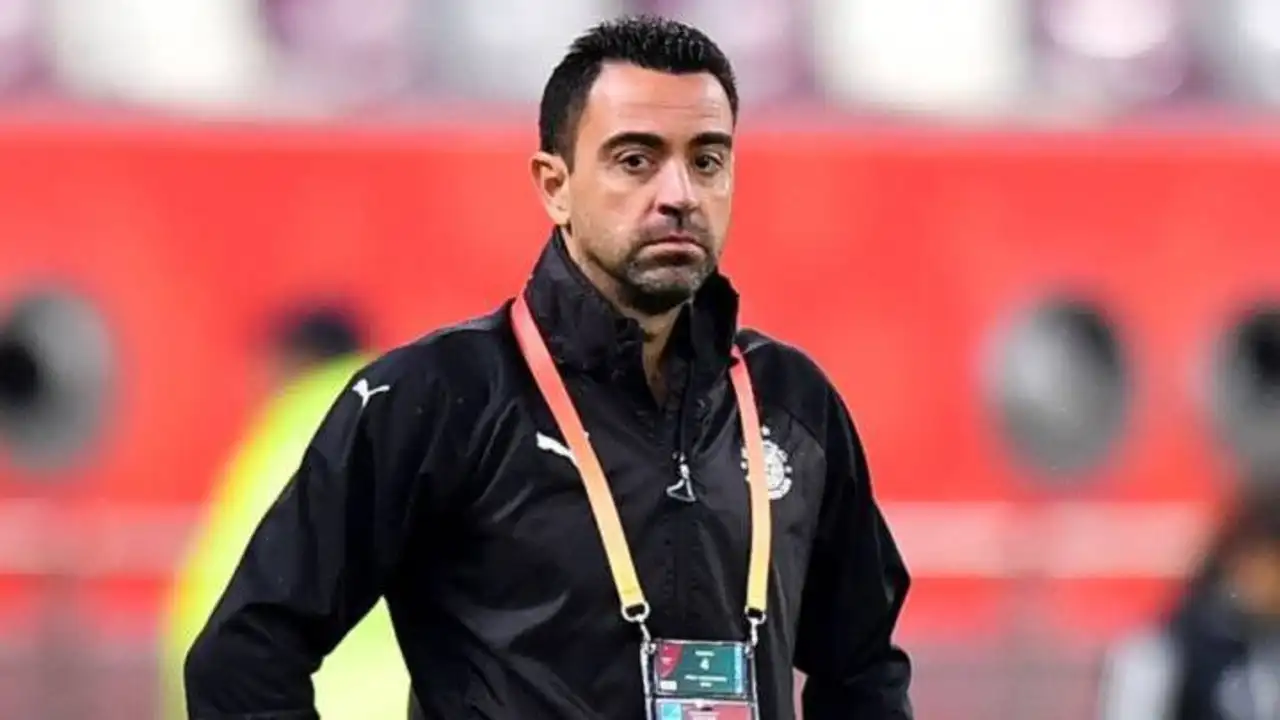 Xavi Hernández, entrenador en Qatar. Xavi Hernández, entrenador en Qatar.