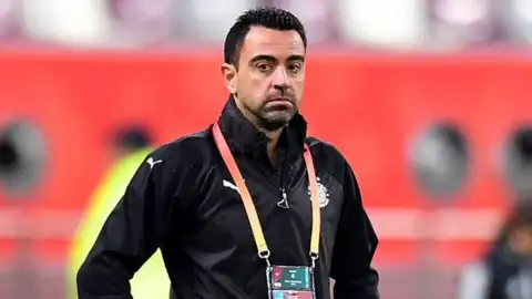 Xavi Hernández, entrenador en Qatar. Xavi Hernández, entrenador en Qatar.