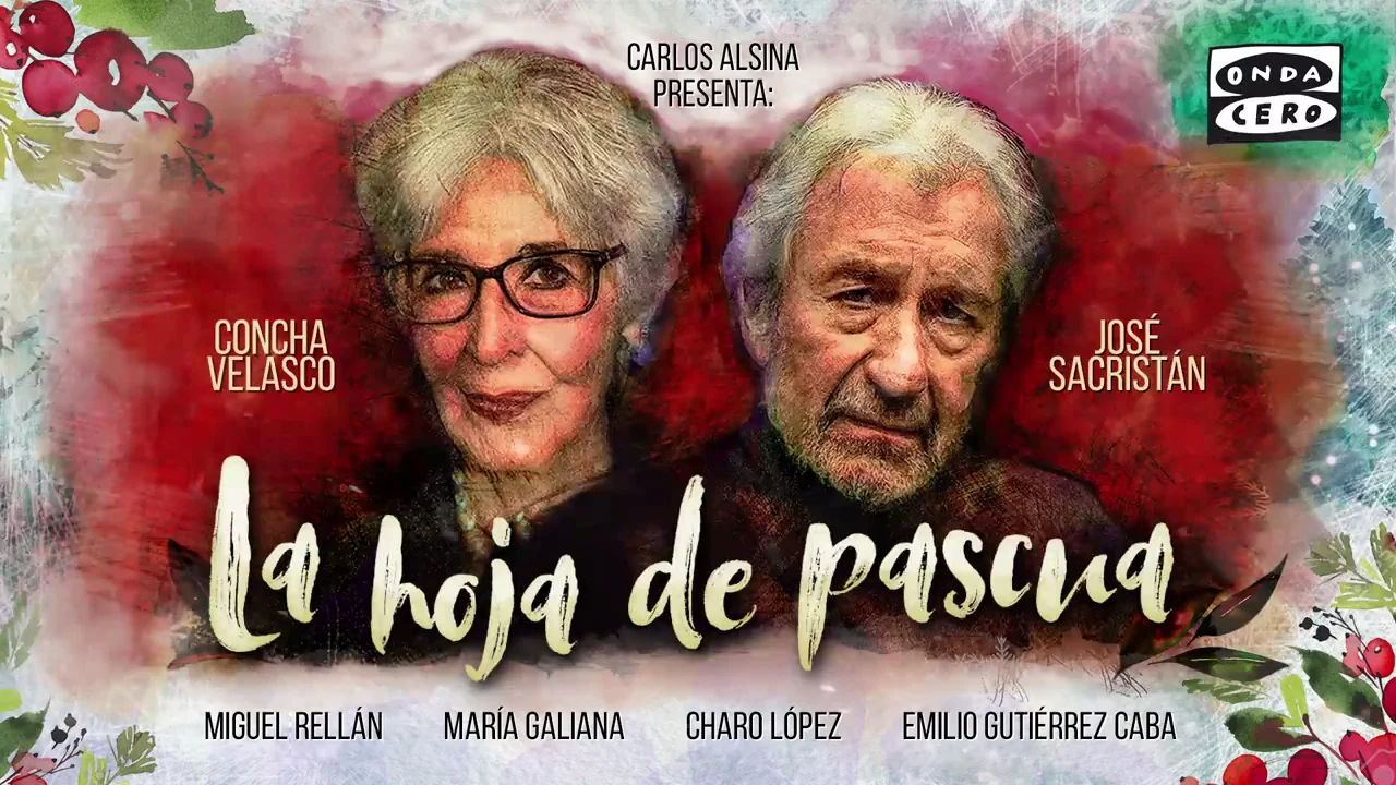 Carlos Alsina estrena 'La hoja de Pascua', con Concha Velasco Carlos Alsina estrena 'La hoja de Pascua', con Concha Velasco