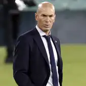 Zidane, durante un partido Zidane, durante un partido