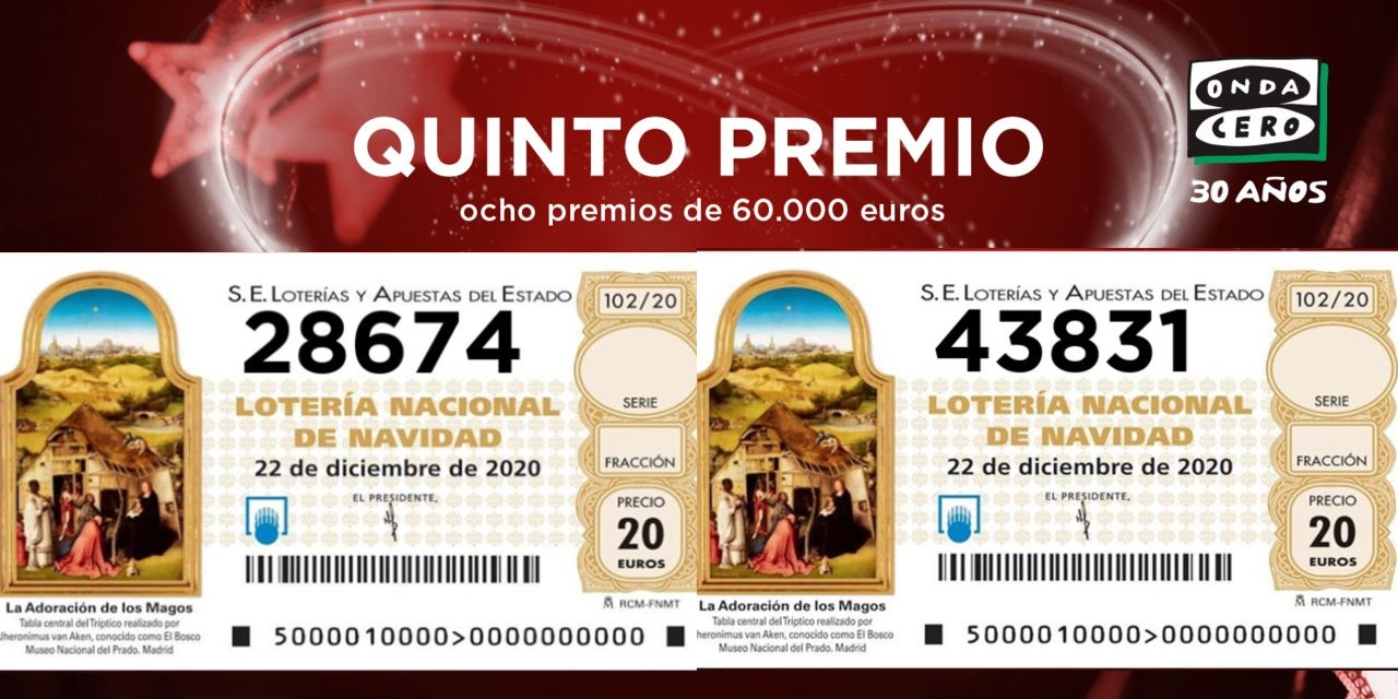 El Sorteo de Navidad deja 66.000 euros en Cantabria El Sorteo de Navidad deja 66.000 euros en Cantabria