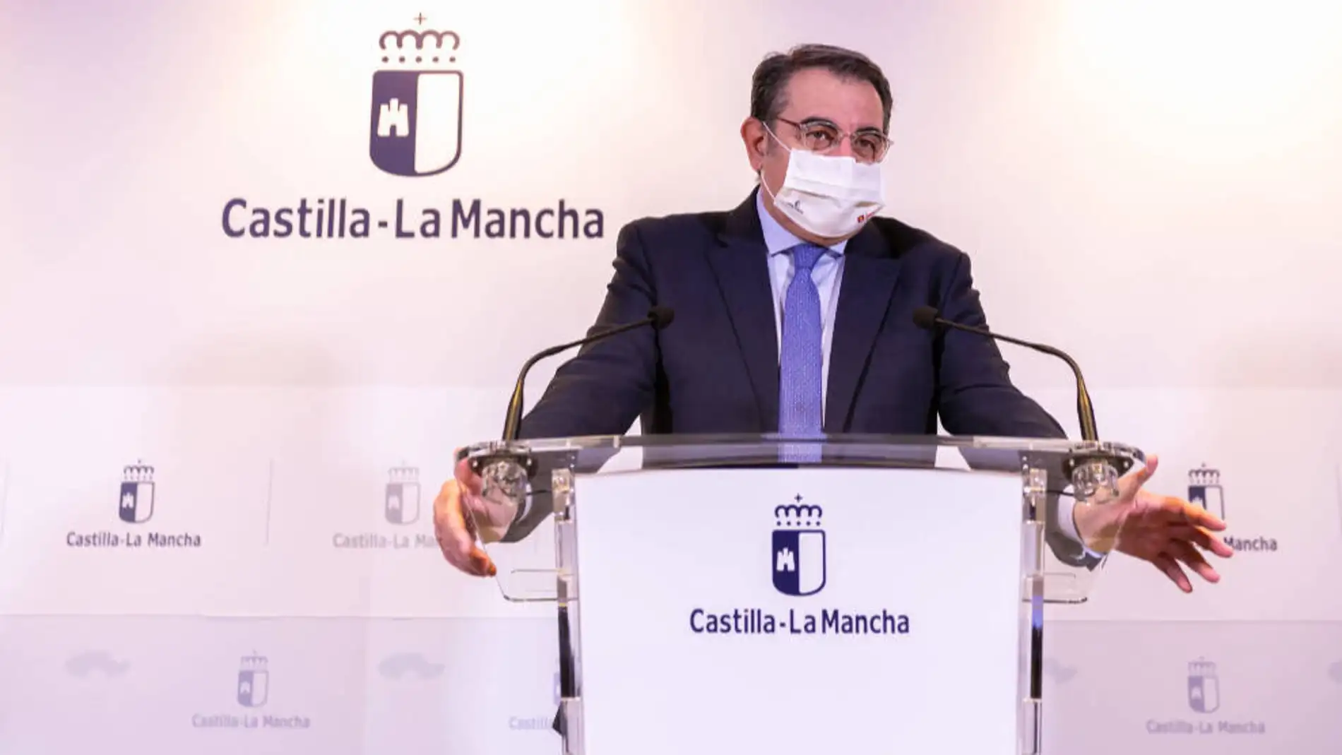 Jesús Fernández Sanz durante una rueda de prensa
