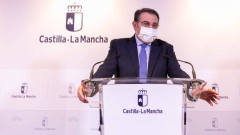 Jesús Fernández Sanz durante la rueda de prensa