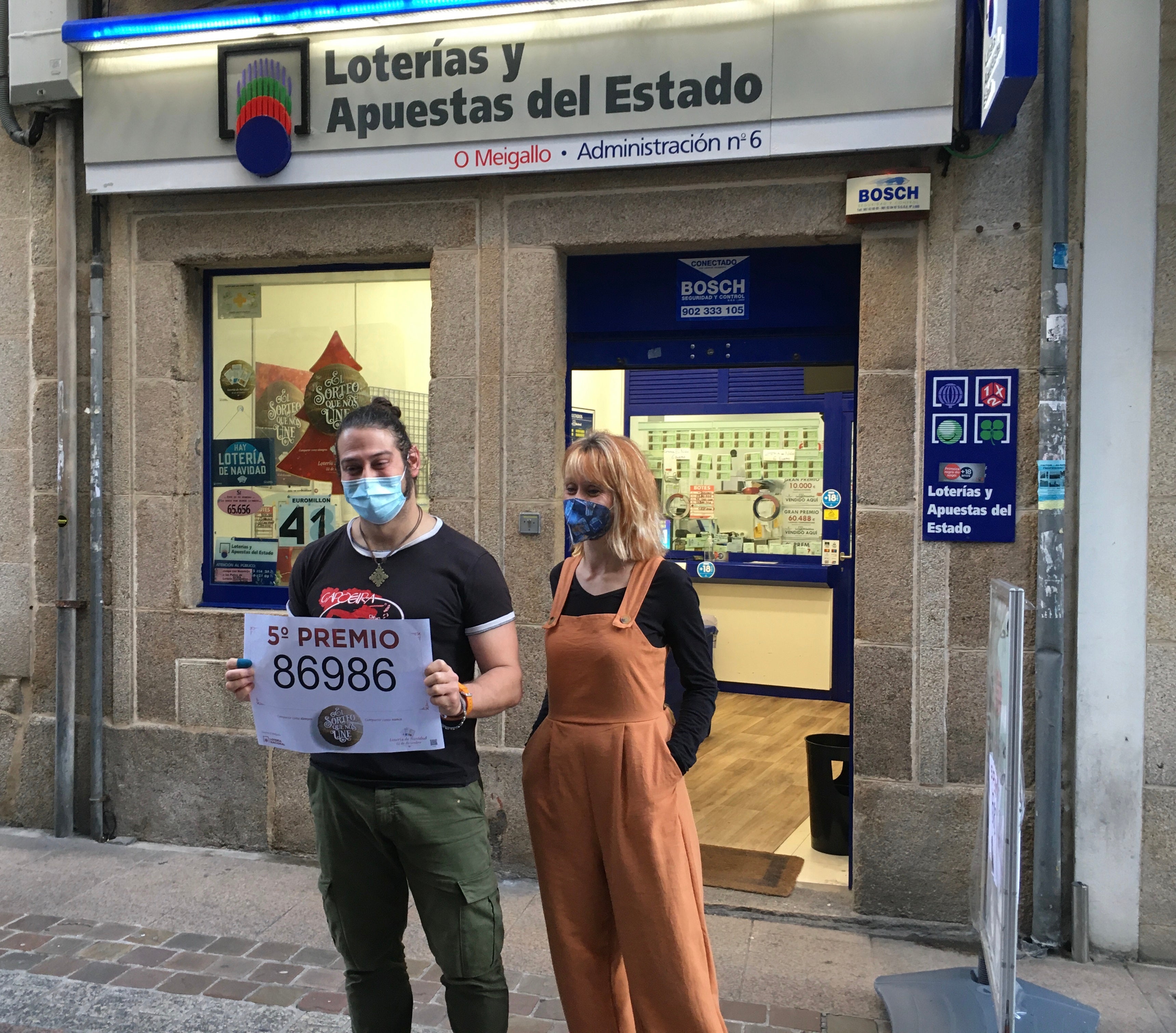 La Lotería de Navidad deja pellizcos de un quinto premio en A Coruña La Lotería de Navidad deja pellizcos de un quinto premio en A Coruña