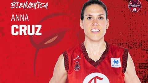 Anna Cruz, jugadora del Casamont 