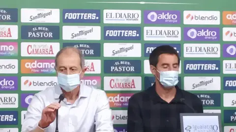 Amorrortu y Solabarrieta José María Amorrortu y Aritz Solabarrieta, nuevo entrenador del Racing