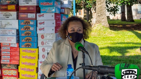 Presidenta de la Autoridad Portuaria de Cartagena, Yolanda Mu&ntilde;oz