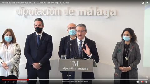 Presentaci&oacute;n de los presupuestos provinciales