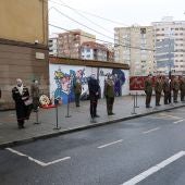 Homenaje a Luciano Conrtizo en León, en el 25 aniversario del atentado