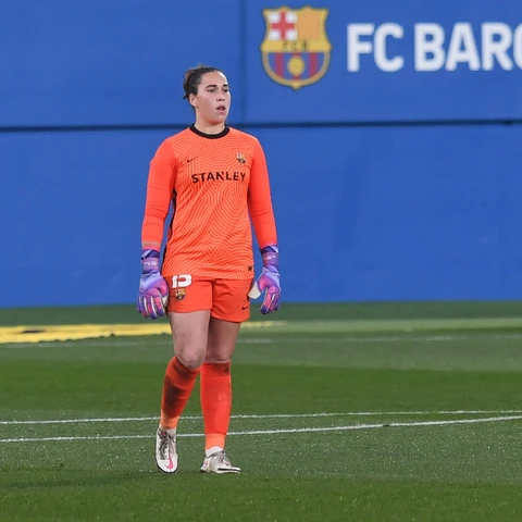 Cata Coll, portera del FC Barcelona Femení