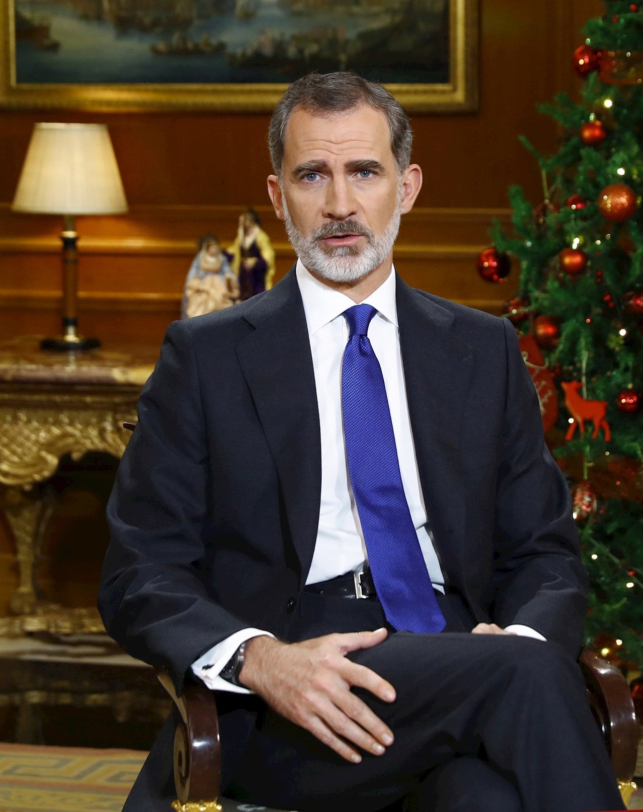 Al 81 % de la población le gustó el mensaje de Nochebuena del Rey Felipe VI Al 81 % de la población le gustó el mensaje de Nochebuena del Rey Felipe VI