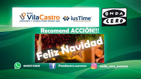 O Grupo Vila Castro desexa bo nadal a todos os seus clientes e amigos