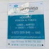 Torrevieja ha abierto una oficina de atención al ciudadano, sita en Avda. Dr. Gregorio Marañón, nº3, que atenderá todos los lunes y martes, de 9:00 a 13:00 horas 