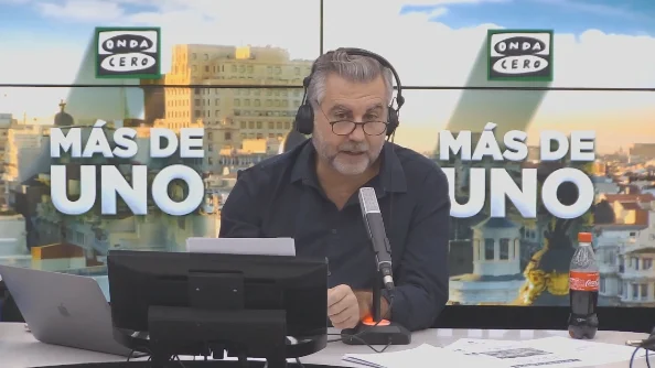 Carlos Alsina durante el monólogo Carlos Alsina durante el monólogo