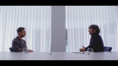Jordi &Eacute;vole en su entrevista con Leo Messi