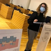 Sara Martínez, portavoz del equipo de Gobierno del Ayuntamiento de Ciudad Real Sara Martínez, portavoz del equipo de Gobierno del Ayuntamiento de Ciudad Real