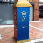 Uno de los buzones reales situados en la ciudad