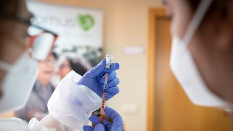 Imagen de archivo: vacuna contra la Covid-19.