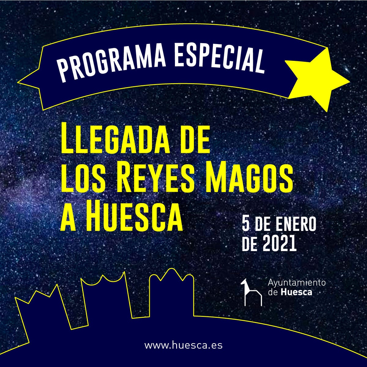 Huesca habilita una web para enviar mensajes a los Reyes Magos Huesca habilita una web para enviar mensajes a los Reyes Magos