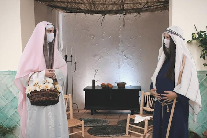 Más de 50 alumnos de un colegio malagueño desarrollan un belén viviente virtual Más de 50 alumnos de un colegio malagueño desarrollan un belén viviente virtual