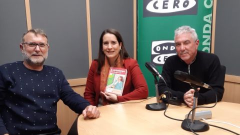 Mónica Nombela en Onda Cero Alicante con Manuel Avilés y Juan Carlos Fresneda