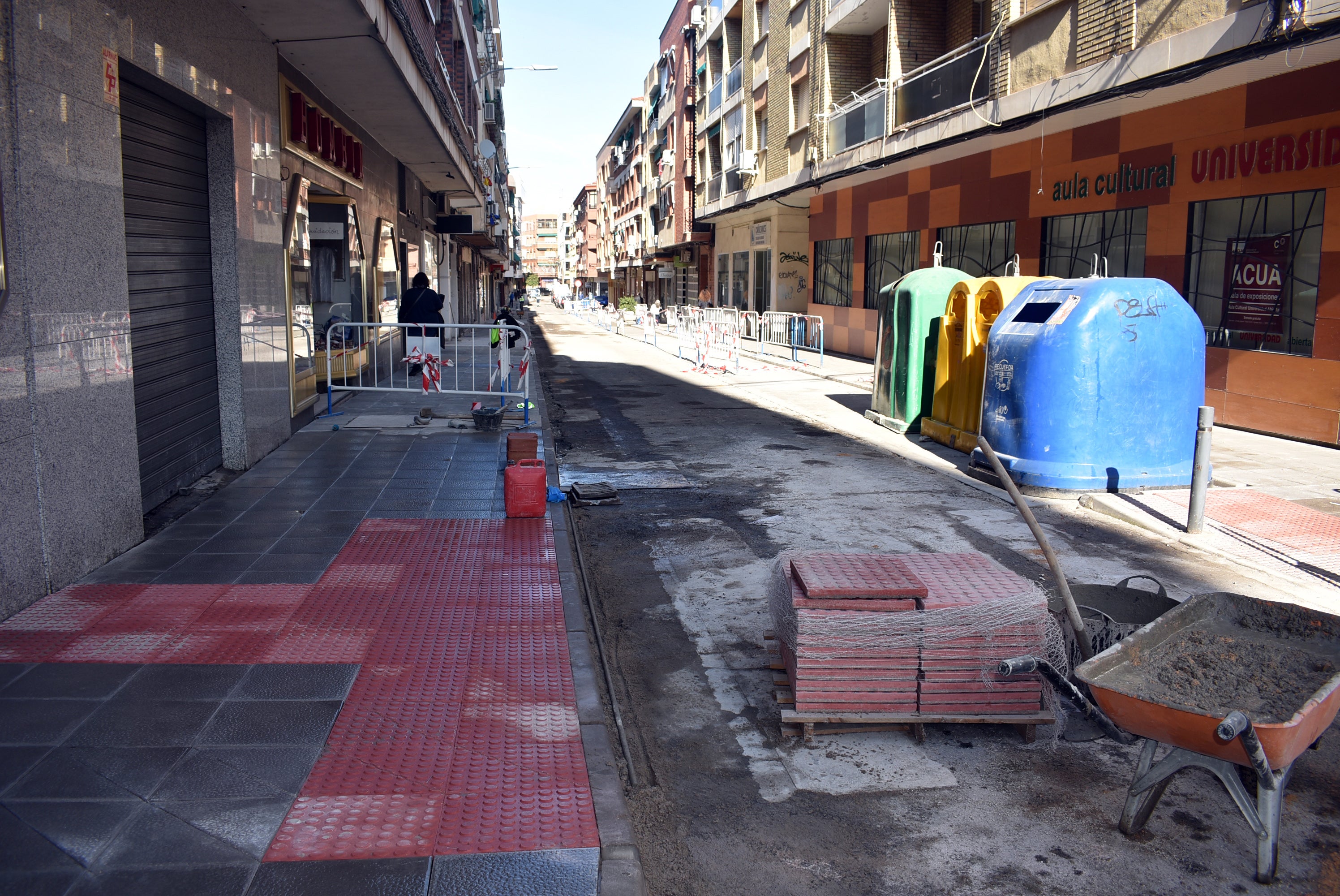 El itinerario accesible de la calle Cardenal Monescillo entra en su última fase de ejecución El itinerario accesible de la calle Cardenal Monescillo entra en su última fase de ejecución