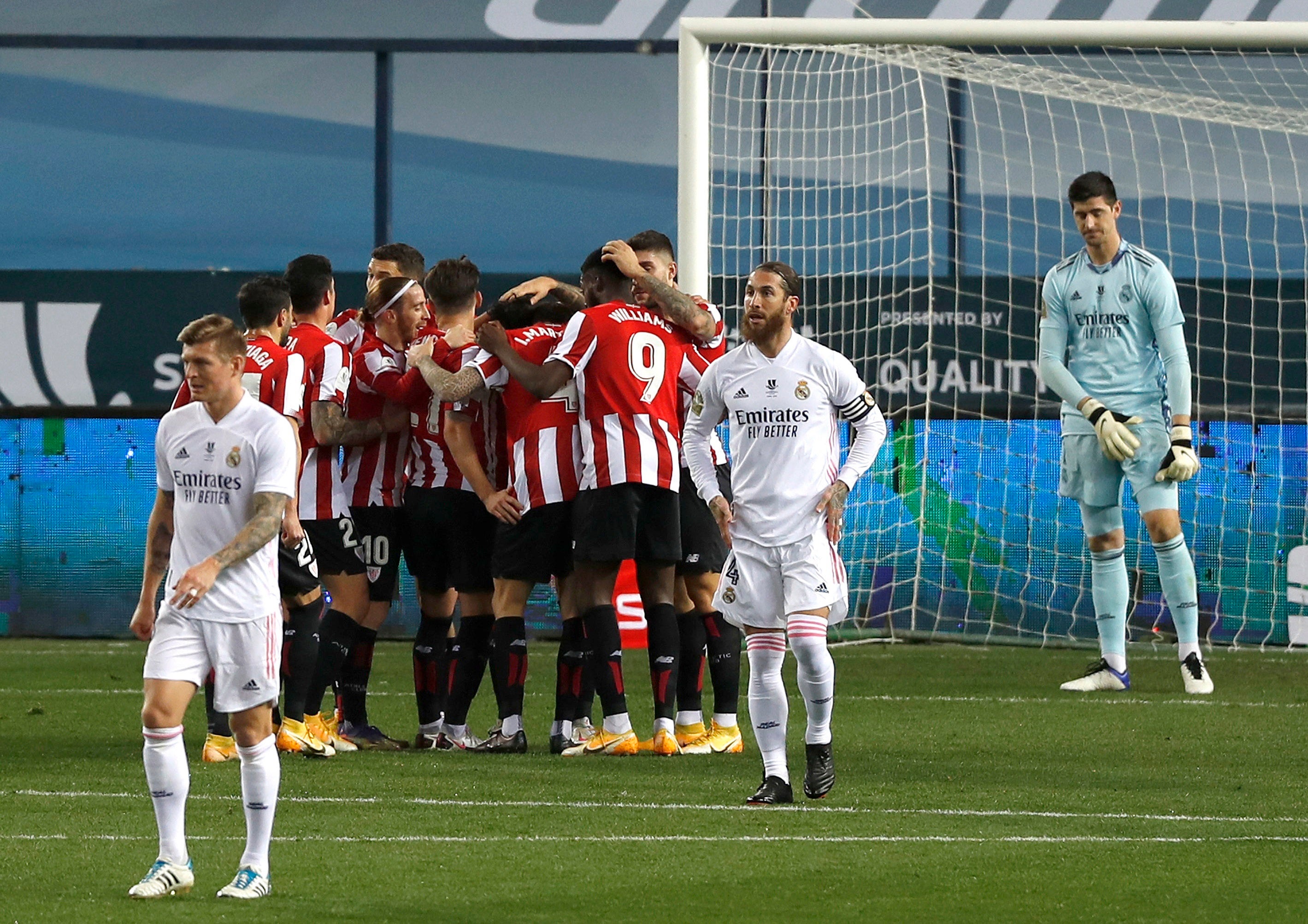 El Real Madrid cae eliminado de la Supercopa de España ante el Athletic El Real Madrid cae eliminado de la Supercopa de España ante el Athletic