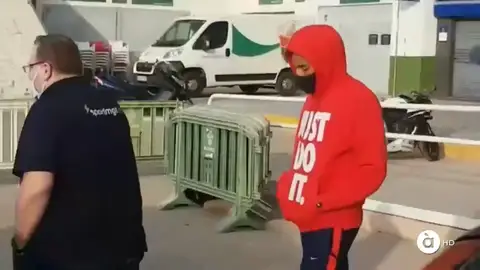 Johan Mojica ya está en Elche para ponerse a las órdenes de Jorge Almirón. ELCHE CF