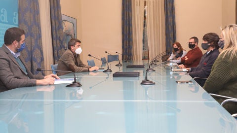 Mazón con los empresarios de hostelería y ocio Mazón con los empresarios de hostelería y ocio