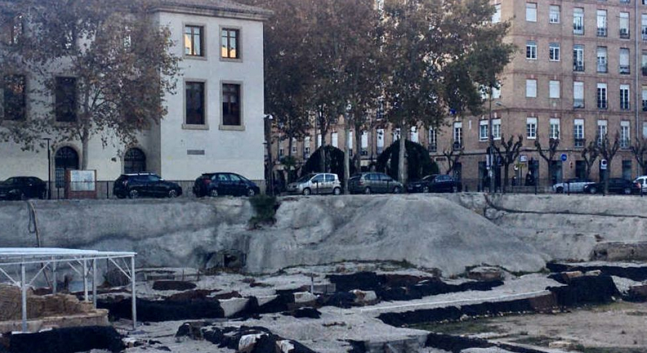 La CHS ha legalizado el pozo de agua con el que se refrigera el palacio de San Esteban, sede del Gobierno regional La CHS ha legalizado el pozo de agua con el que se refrigera el palacio de San Esteban, sede del Gobierno regional