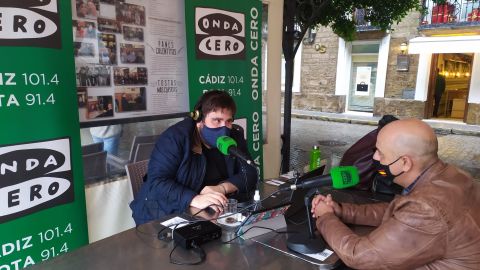 Antonio V&iacute;ctor P&aacute;ez en un programa de M&aacute;s de Uno desde San Fernando