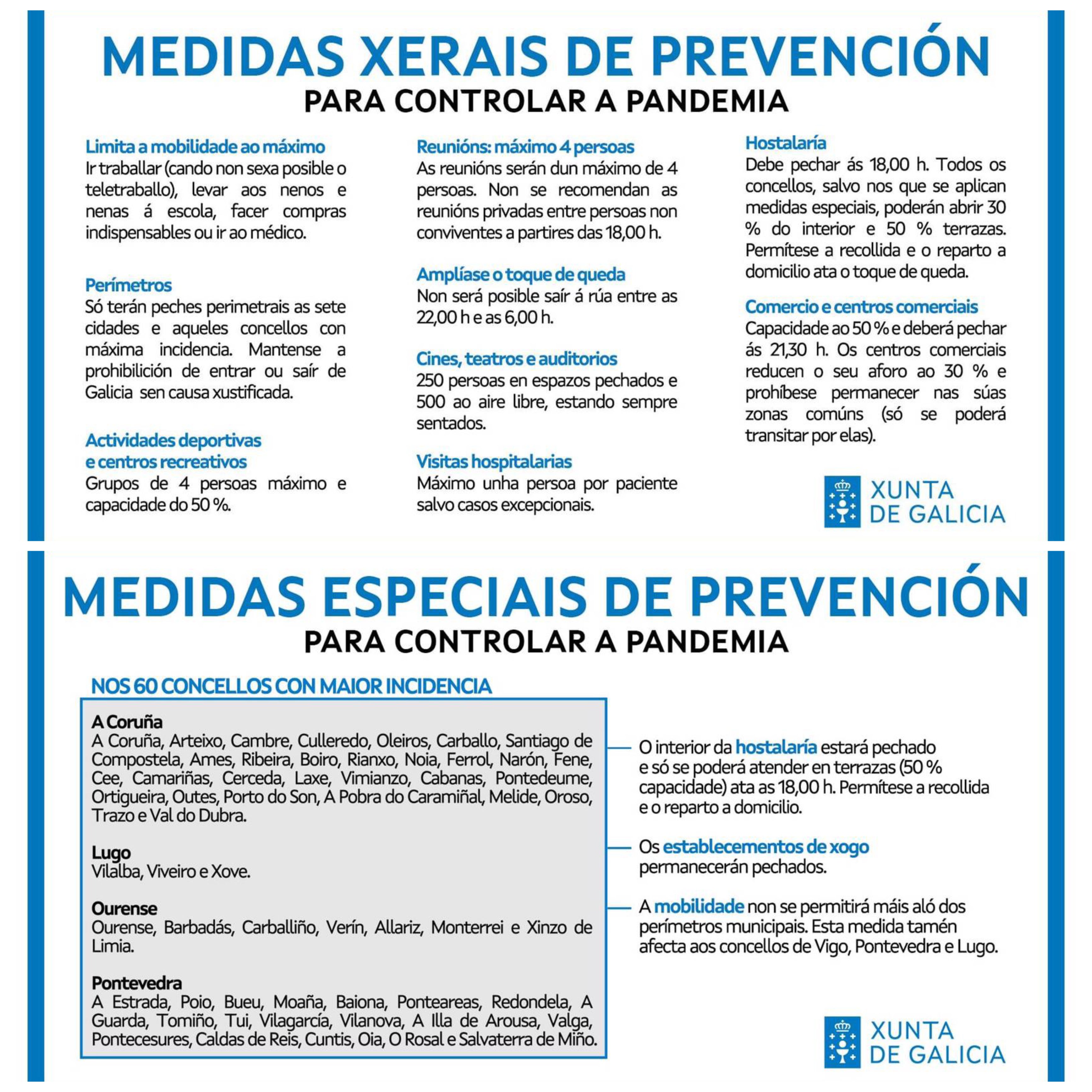 Toque de queda a las 22.00h Toque de queda a las 22.00h