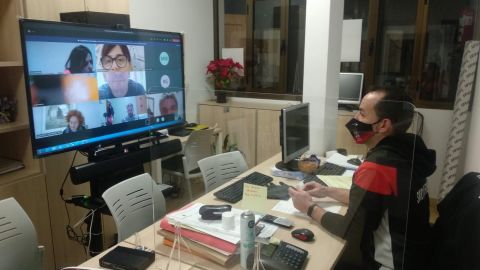 Reuni&oacute;n telem&aacute;tica del alcalde