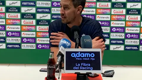 Solabarrieta Aritz Solabarrieta, entrenador del Racing