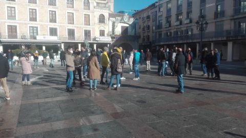 Concentración de hosteleros en Ciudad Real Concentración de hosteleros en Ciudad Real