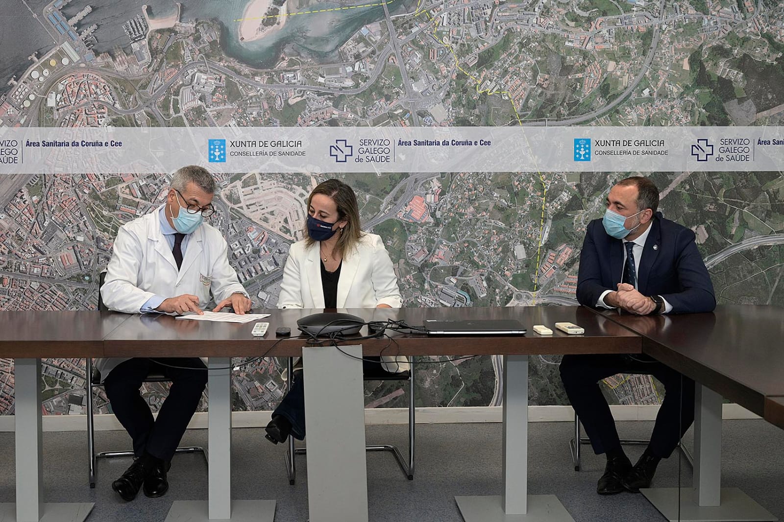 Comienzan oficialmente las obras de ampliación del CHUAC Comienzan oficialmente las obras de ampliación del CHUAC