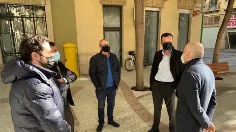 Francisco Rubio, Vicente Alberola, Carlos González y Alejandro Soler. ELCHE