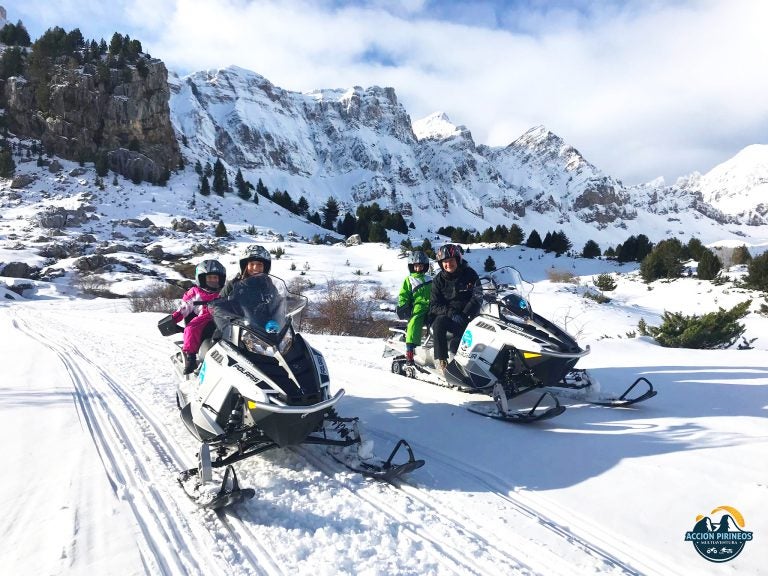 Filomena permite descubrir un Pirineo diferente Filomena permite descubrir un Pirineo diferente